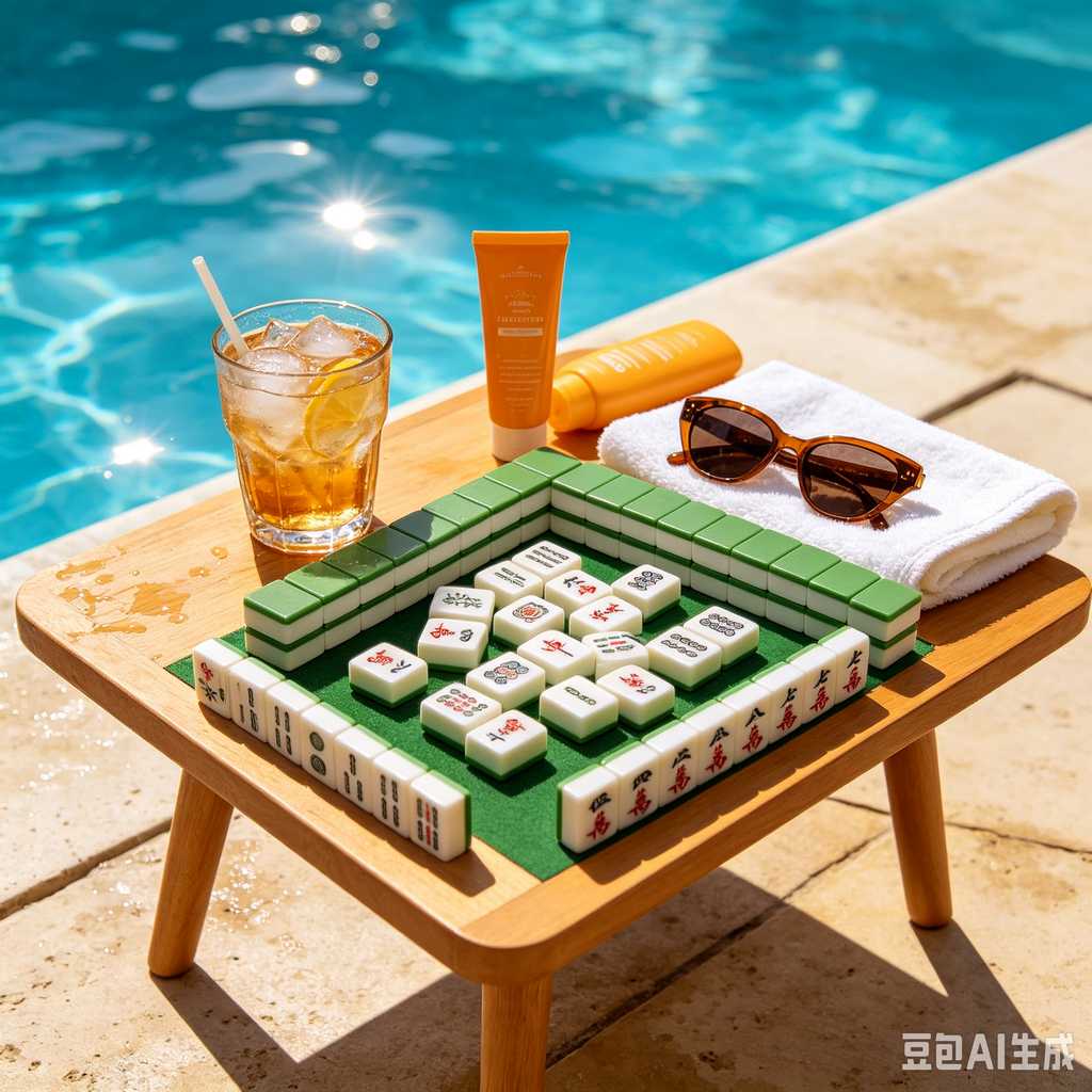 luggage portable mahjong tiles