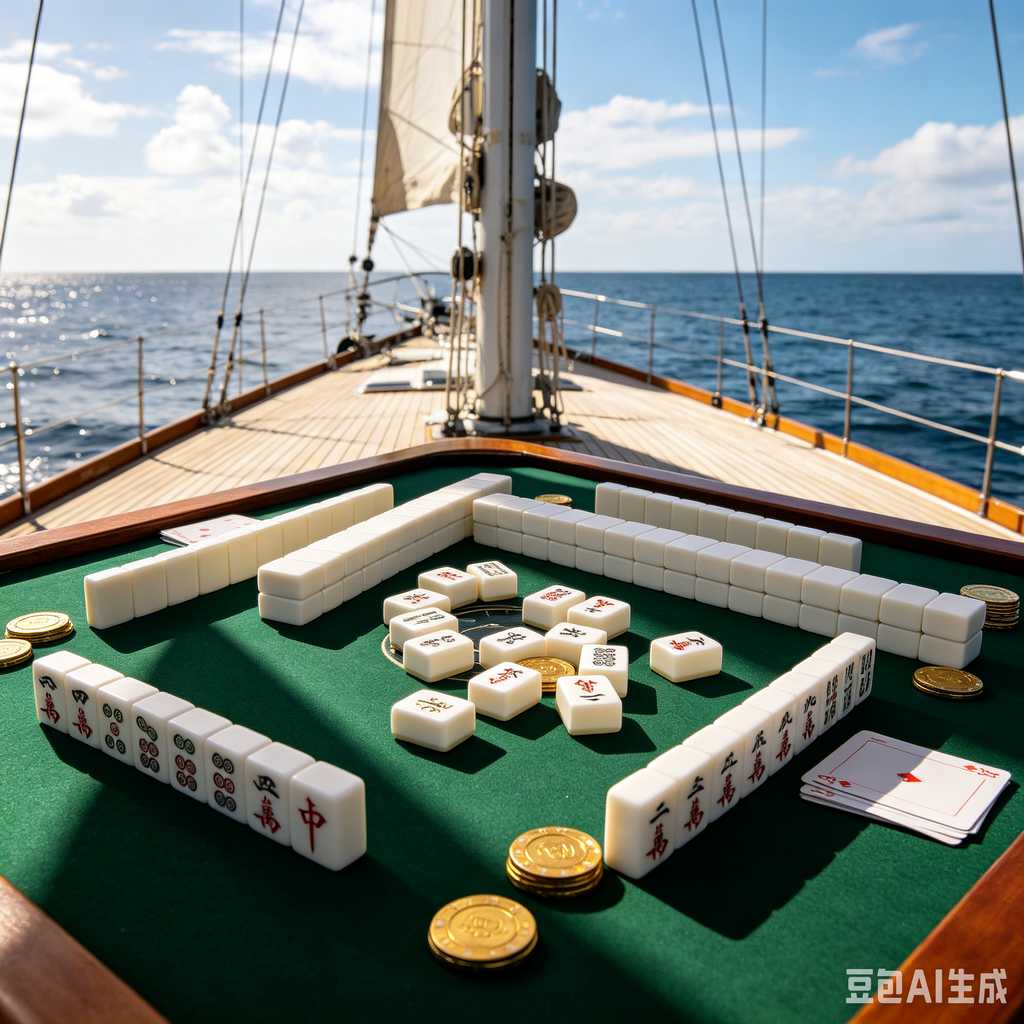 wood mahjong tiles